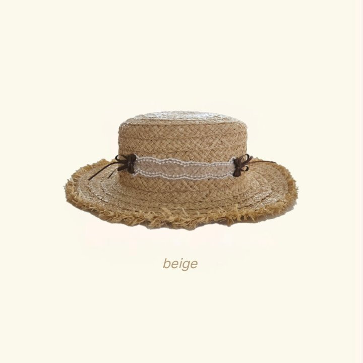 Bymimi - Korean Children Fashion - #kidzfashiontrend - Raffia Hat