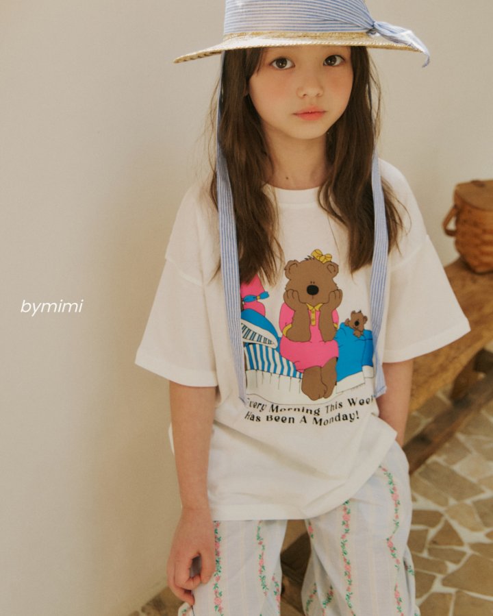 Bymimi - Korean Children Fashion - #magicofchildhood - Bed Bear Tee - 10
