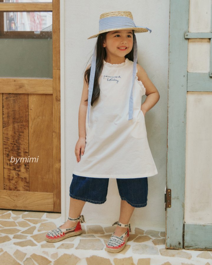 Bymimi - Korean Children Fashion - #minifashionista - String Straw Hat - 6