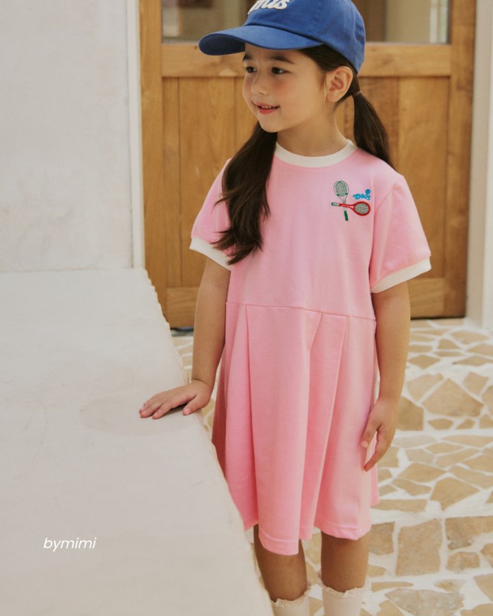 Bymimi - Korean Children Fashion - #minifashionista - Tennis One-piece - 6