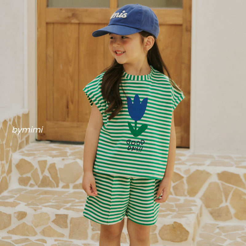 Bymimi - Korean Children Fashion - #magicofchildhood - Bebe Tulip Tee - 4