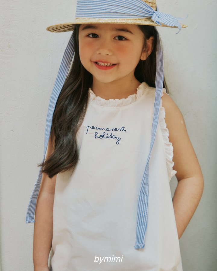Bymimi - Korean Children Fashion - #prettylittlegirls - String Straw Hat - 7