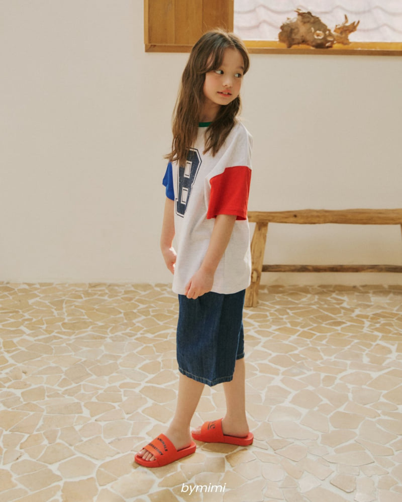 Bymimi - Korean Children Fashion - #minifashionista - B Print Tee - 4