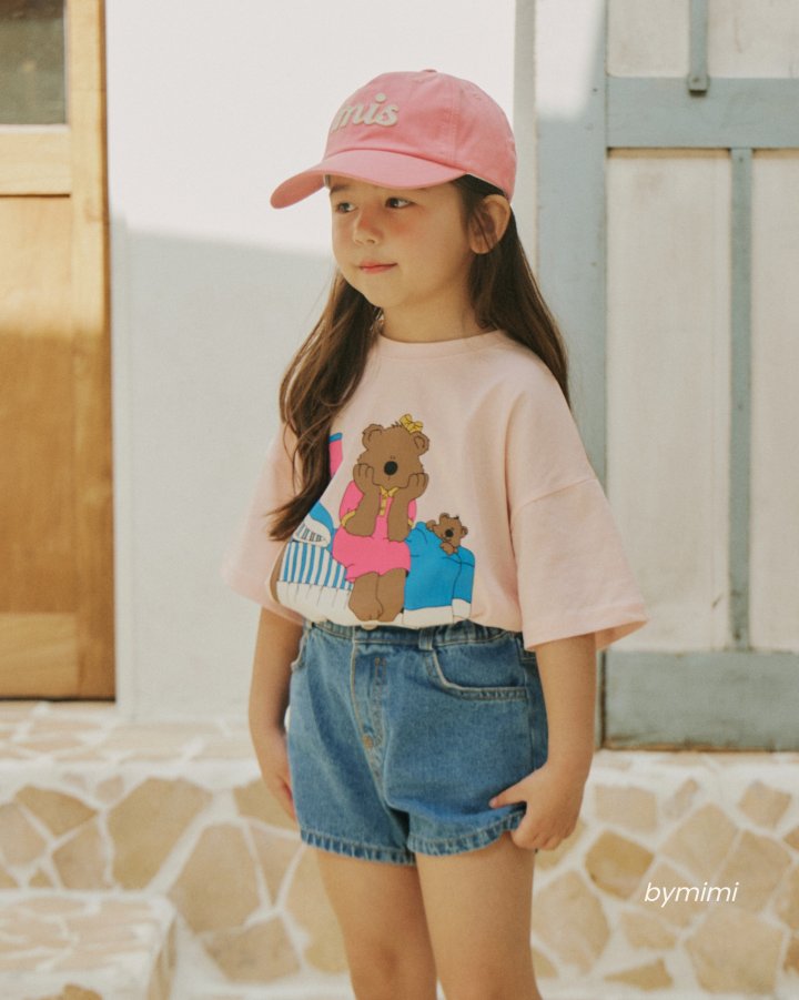 Bymimi - Korean Children Fashion - #prettylittlegirls - Bed Bear Tee - 12