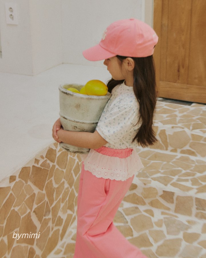 Bymimi - Korean Children Fashion - #toddlerclothing - Cream Pants - 6