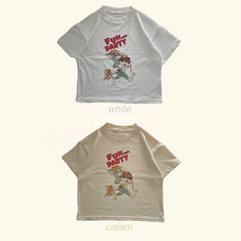 Bymimi - Korean Children Fashion - #toddlerclothing - Party Tee