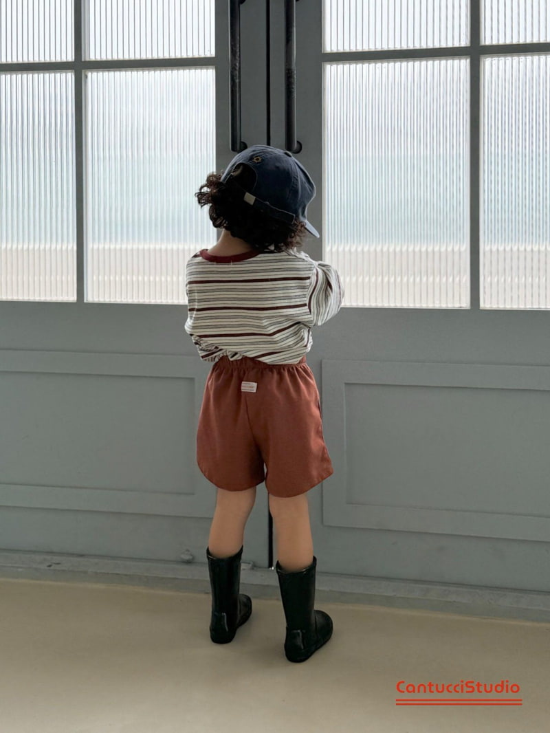 Cantucci Studio - Korean Children Fashion - #Kfashion4kids - Strap Point Pants - 5