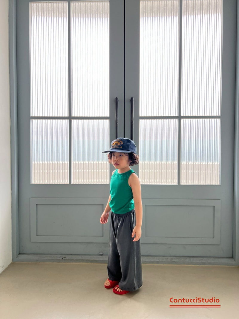 Cantucci Studio - Korean Children Fashion - #childofig - Carrot Sleeveless - 10