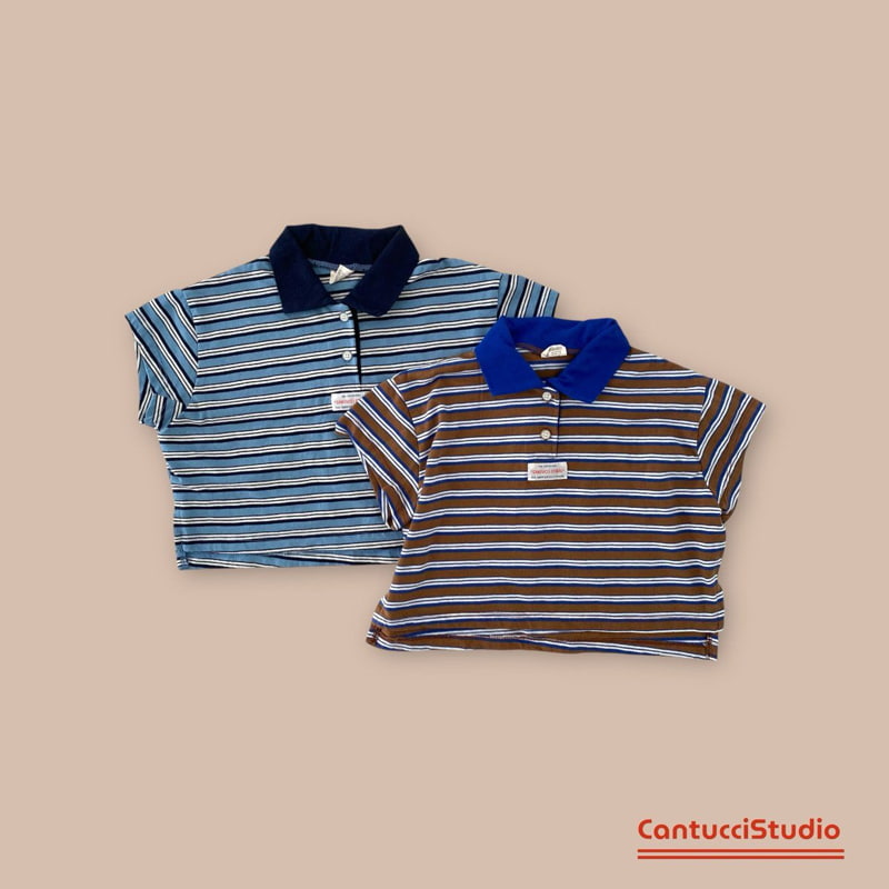 Cantucci Studio - Korean Children Fashion - #discoveringself - Bolt Collar Tee