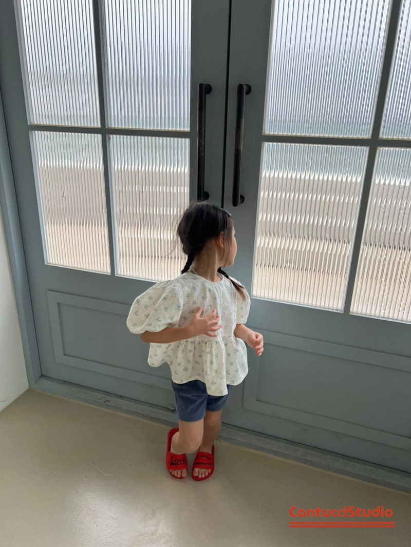 Cantucci Studio - Korean Children Fashion - #kidsshorts - Wildflower Blouse - 6