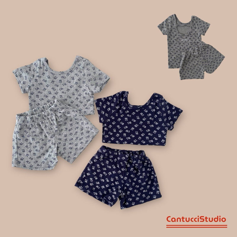 Cantucci Studio - Korean Children Fashion - #kidsstore - Bear Set-up