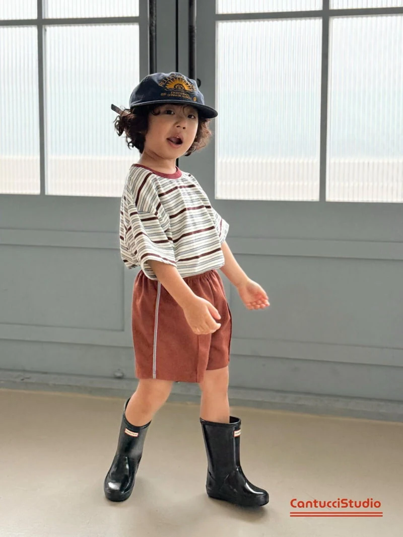 Cantucci Studio - Korean Children Fashion - #kidsstore - Strap Point Pants - 4
