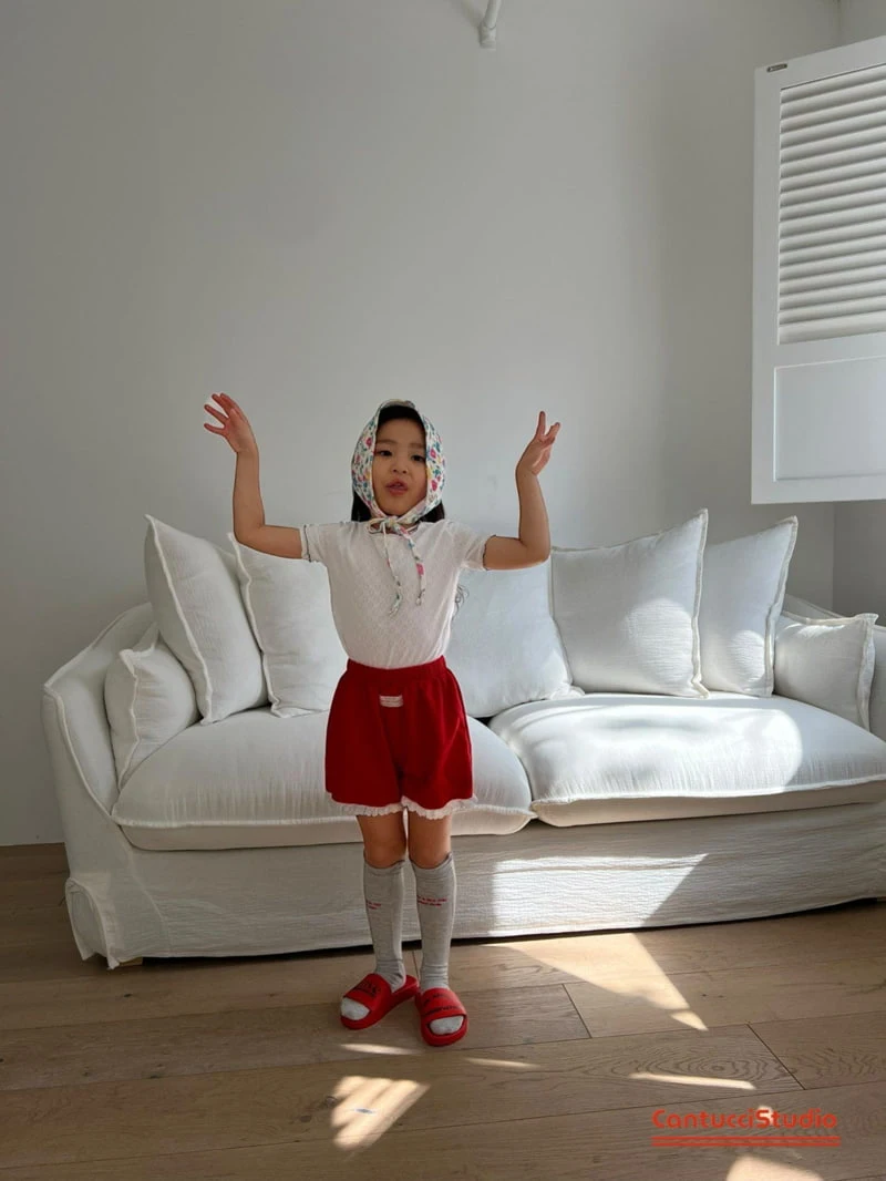 Cantucci Studio - Korean Children Fashion - #kidzfashiontrend - Coco Lace Pants - 5