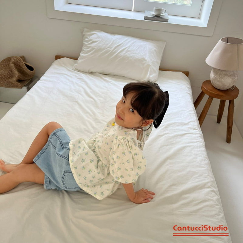 Cantucci Studio - Korean Children Fashion - #littlefashionista - Wildflower Blouse - 10