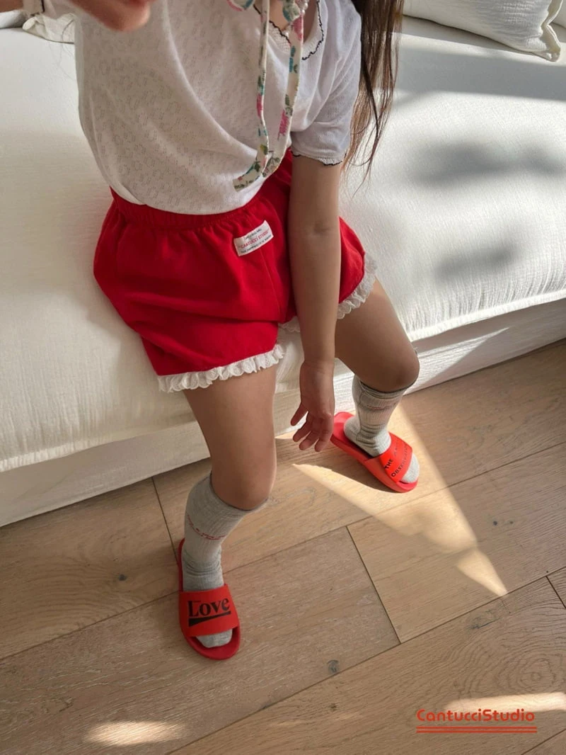 Cantucci Studio - Korean Children Fashion - #littlefashionista - Coco Lace Pants - 7