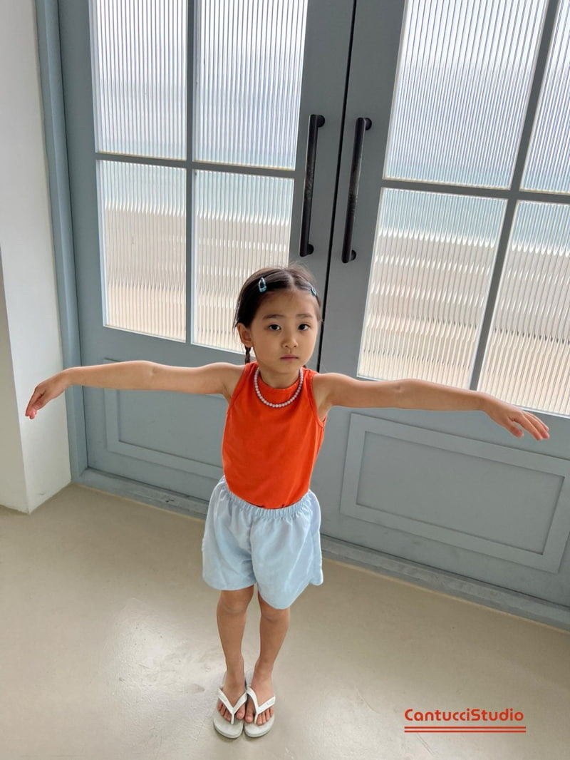 Cantucci Studio - Korean Children Fashion - #littlefashionista - Carrot Sleeveless - 4