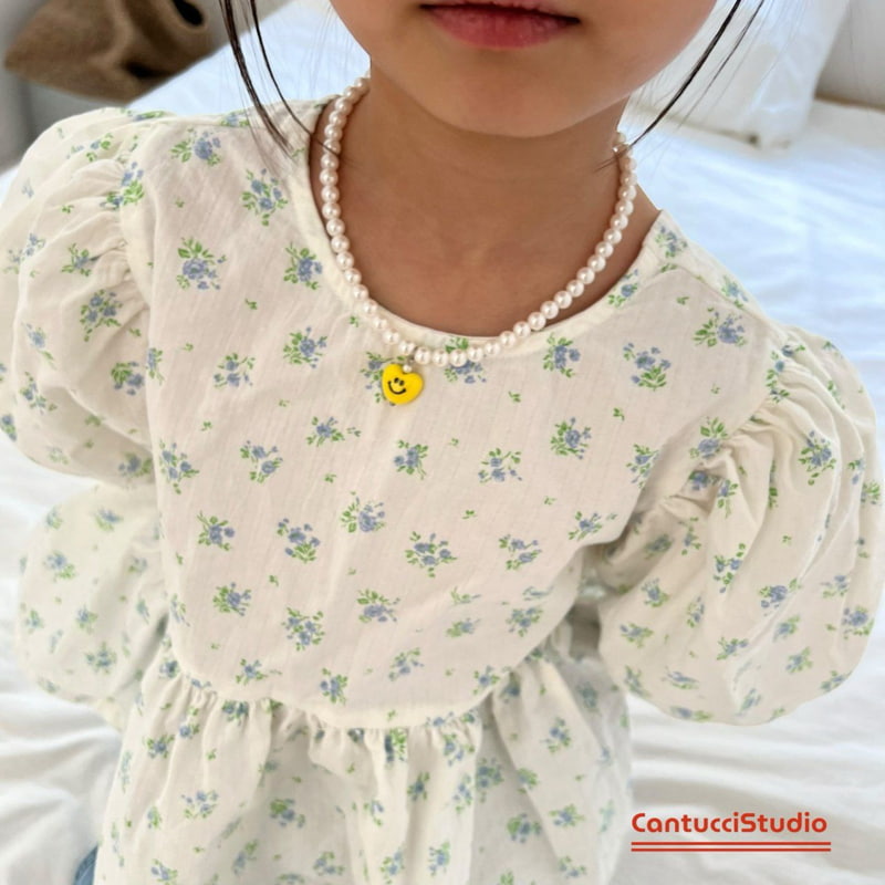 Cantucci Studio - Korean Children Fashion - #prettylittlegirls - Smile Pearl Necklace - 7