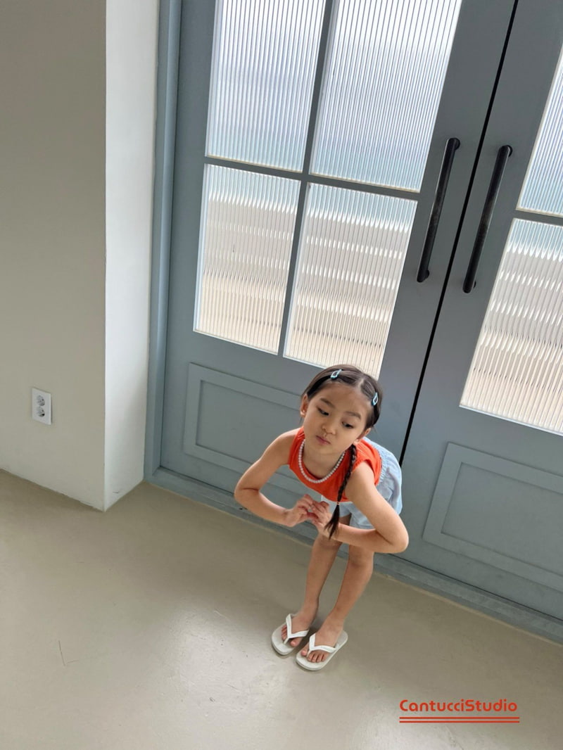 Cantucci Studio - Korean Children Fashion - #prettylittlegirls - Carrot Sleeveless - 6