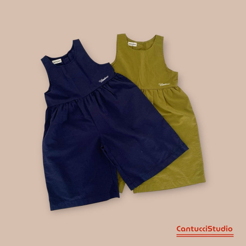 Cantucci Studio - Korean Children Fashion - #stylishchildhood - Olive Jumpsuit