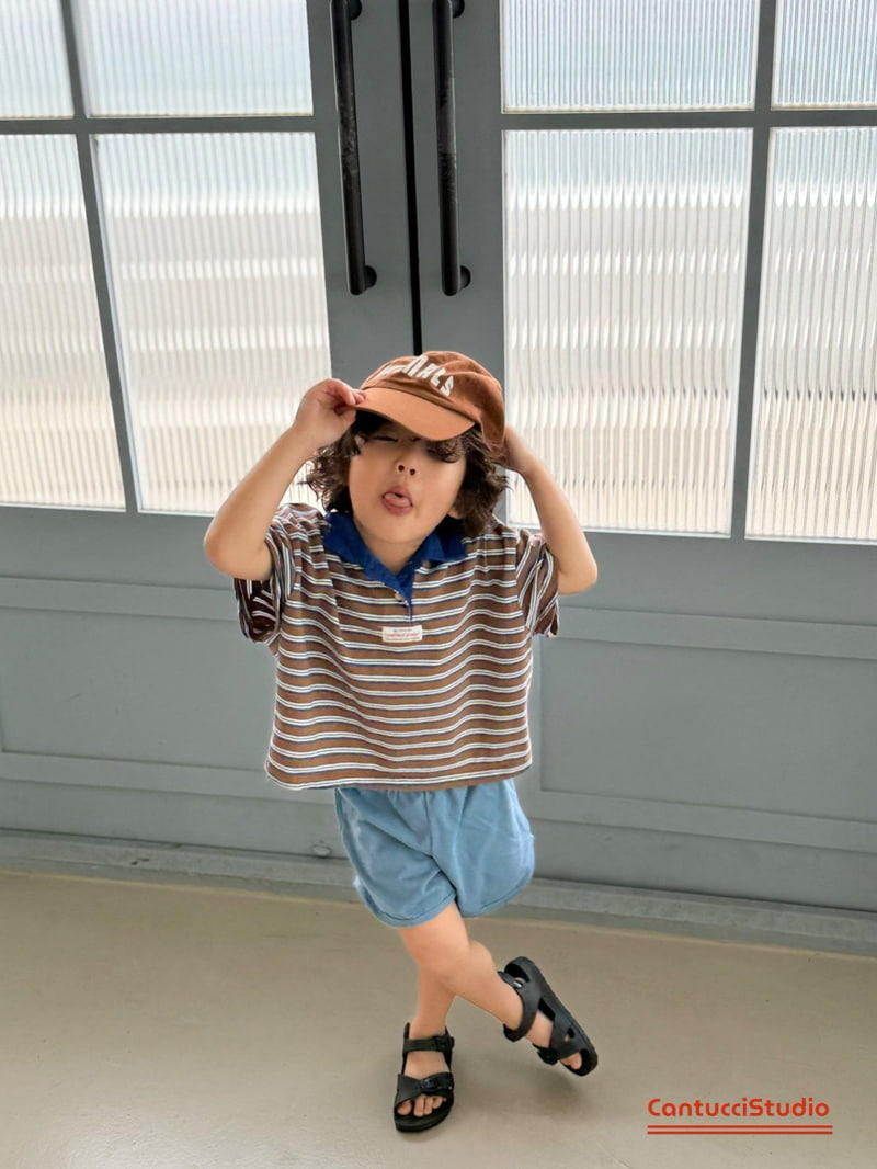 Cantucci Studio - Korean Children Fashion - #todddlerfashion - Bolt Collar Tee - 11