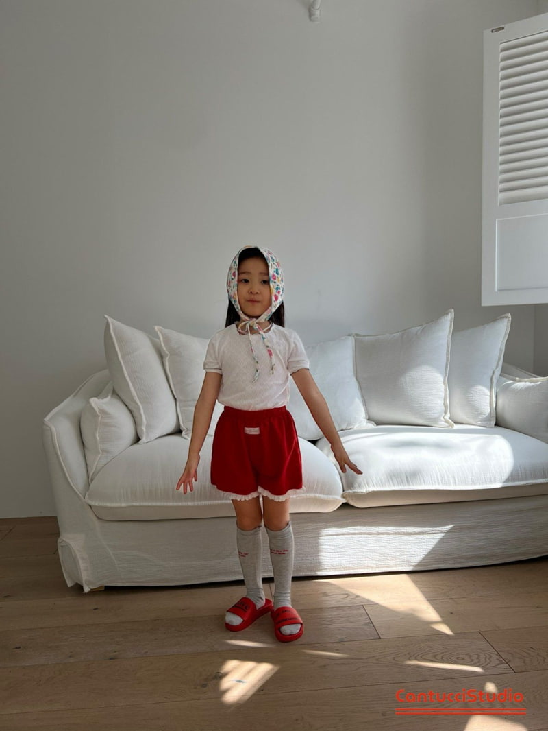 Cantucci Studio - Korean Children Fashion - #toddlerclothing - Rosy Lace Tee - 3