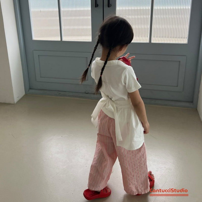 Cantucci Studio - Korean Women Fashion - #momslook - Cherry Apron (with Mom) - 6