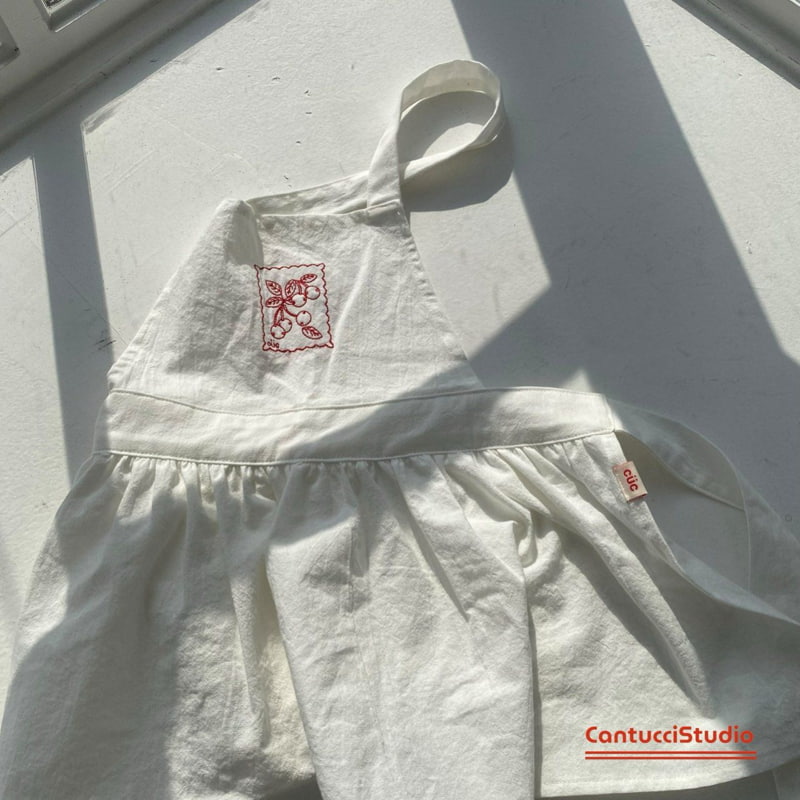 Cantucci Studio - Korean Women Fashion - #womensfashion - Cherry Apron (with Mom) - 3