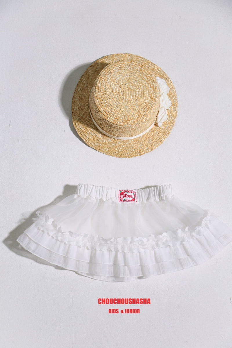 Chouchou Shasha - Korean Children Fashion - #discoveringself - Rose Layered Skirt