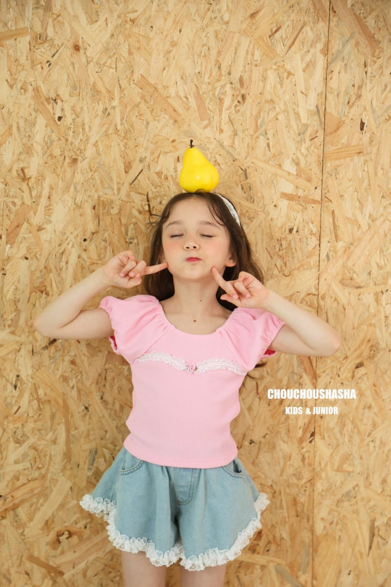 Chouchou Shasha - Korean Children Fashion - #discoveringself - Mumu Lace Tee - 11