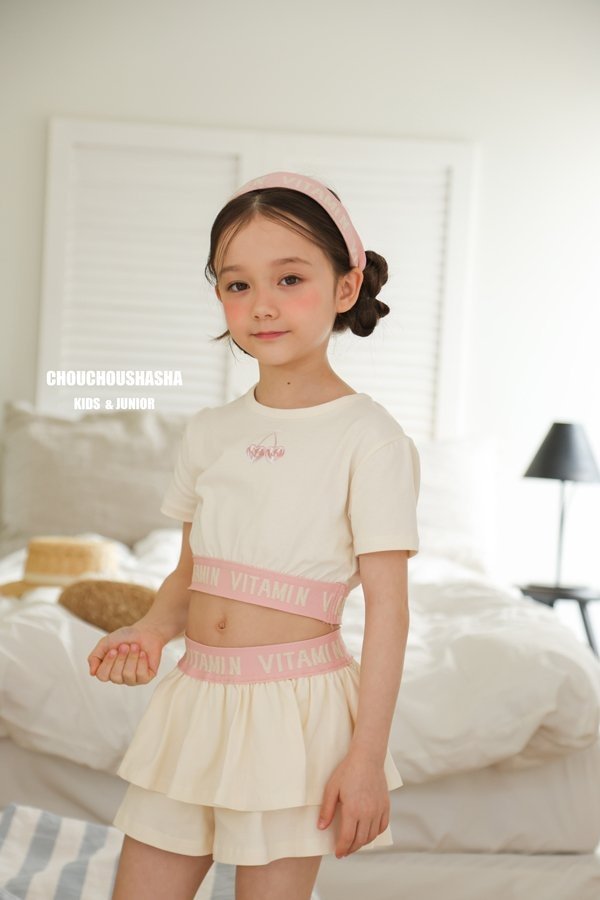 Chouchou Shasha - Korean Children Fashion - #fashionkids - Cherry Vitamin Set - 11