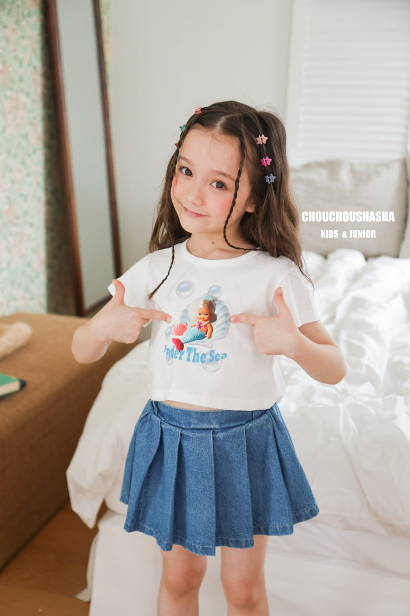 Chouchou Shasha - Korean Children Fashion - #kidsstore - Under The Sea Tee - 12