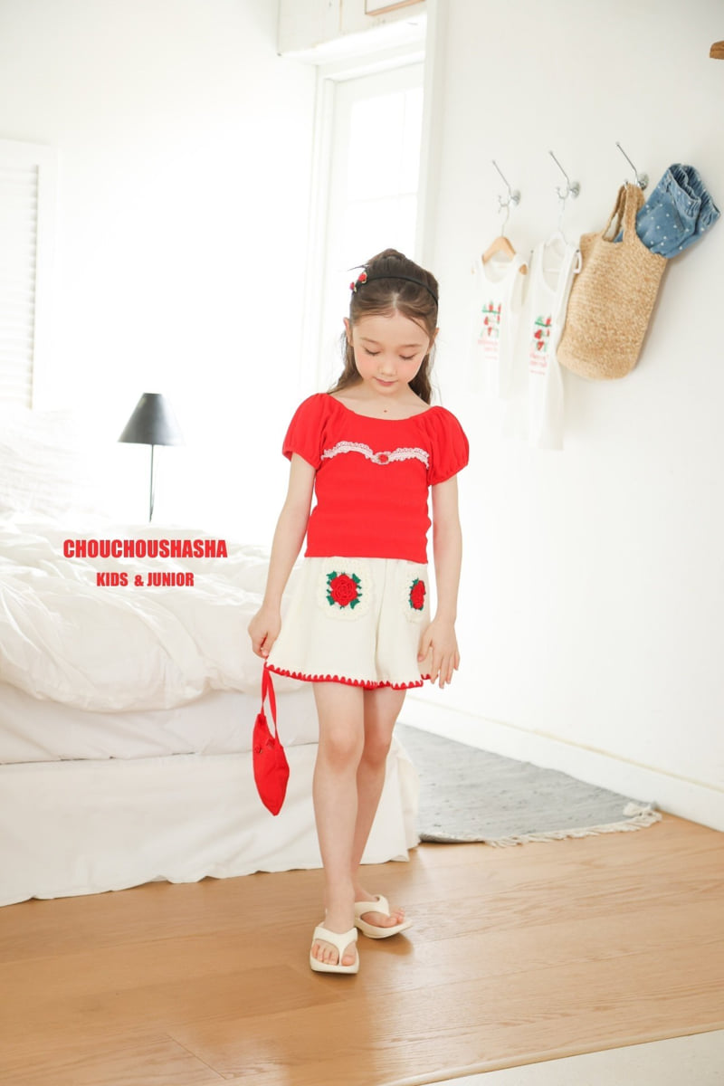Chouchou Shasha - Korean Children Fashion - #kidsstore - Flower Pants - 11