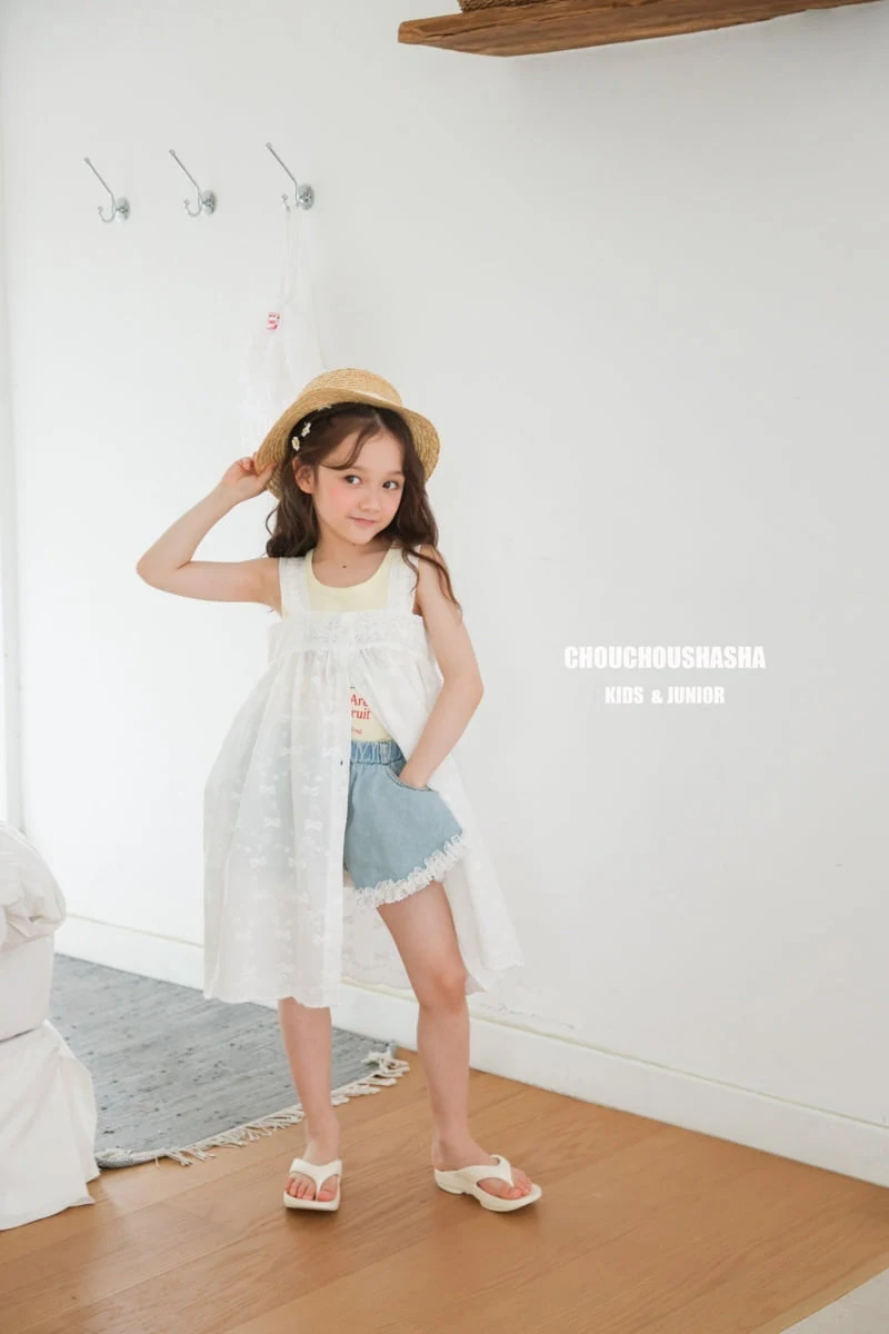 Chouchou Shasha - Korean Children Fashion - #kidsstore - Shirley Lace Blouse
