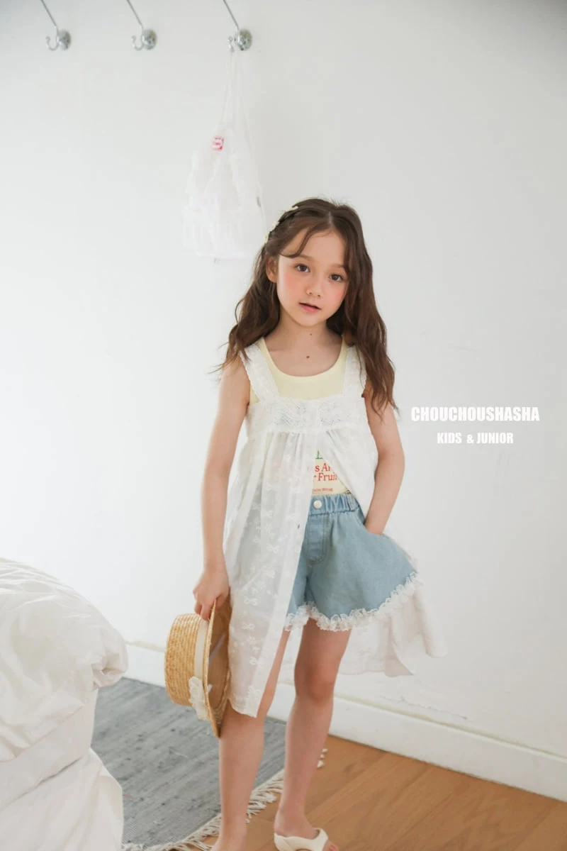 Chouchou Shasha - Korean Children Fashion - #Kfashion4kids - Shirley Lace Blouse - 4