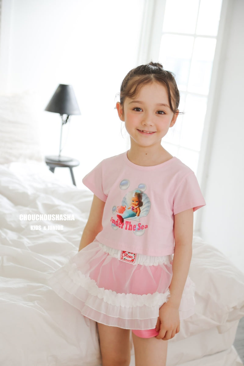 Chouchou Shasha - Korean Children Fashion - #magicofchildhood - Rose Layered Skirt - 8
