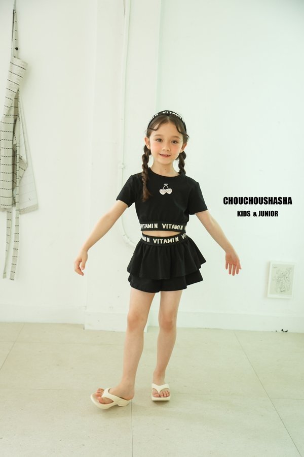 Chouchou Shasha - Korean Children Fashion - #prettylittlegirls - Cherry Vitamin Set - 5
