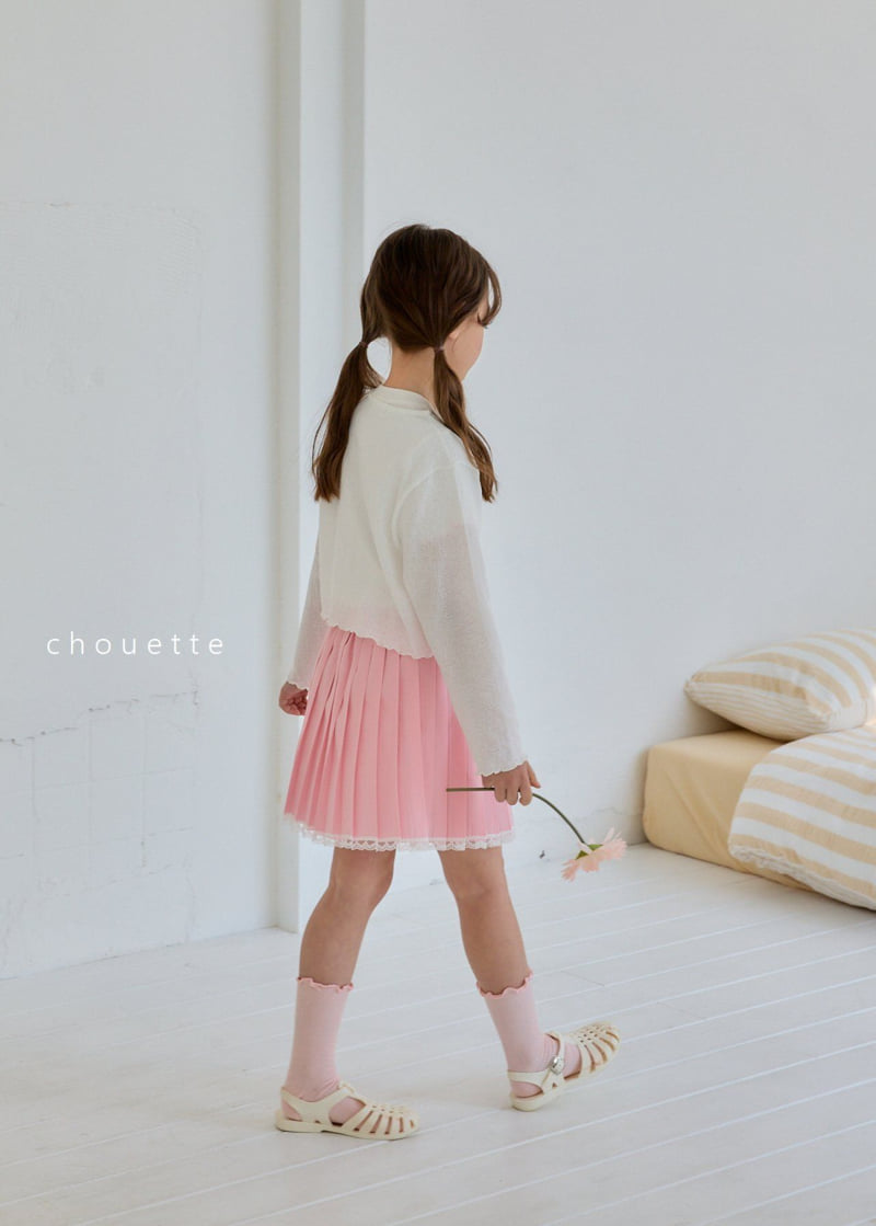 Chouette - Korean Children Fashion - #Kfashion4kids - Wrinkle Ribbon Cardigan - 12