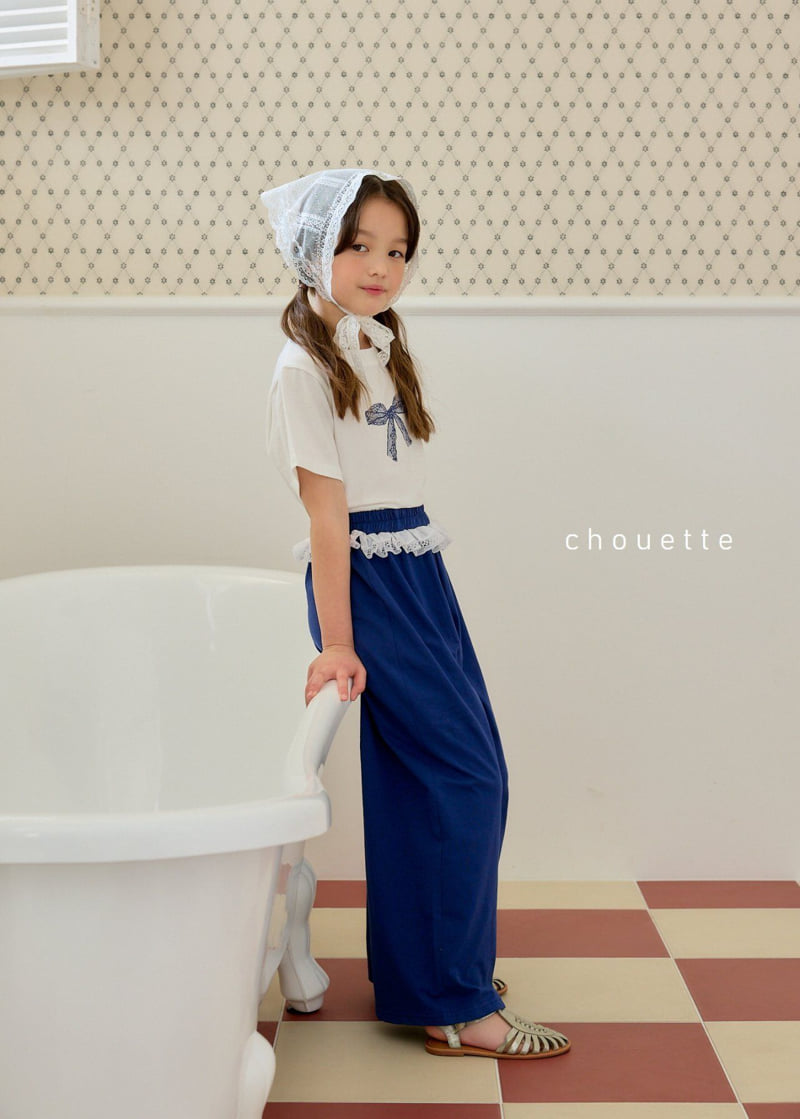 Chouette - Korean Children Fashion - #Kfashion4kids - Lace Wide Pants - 3