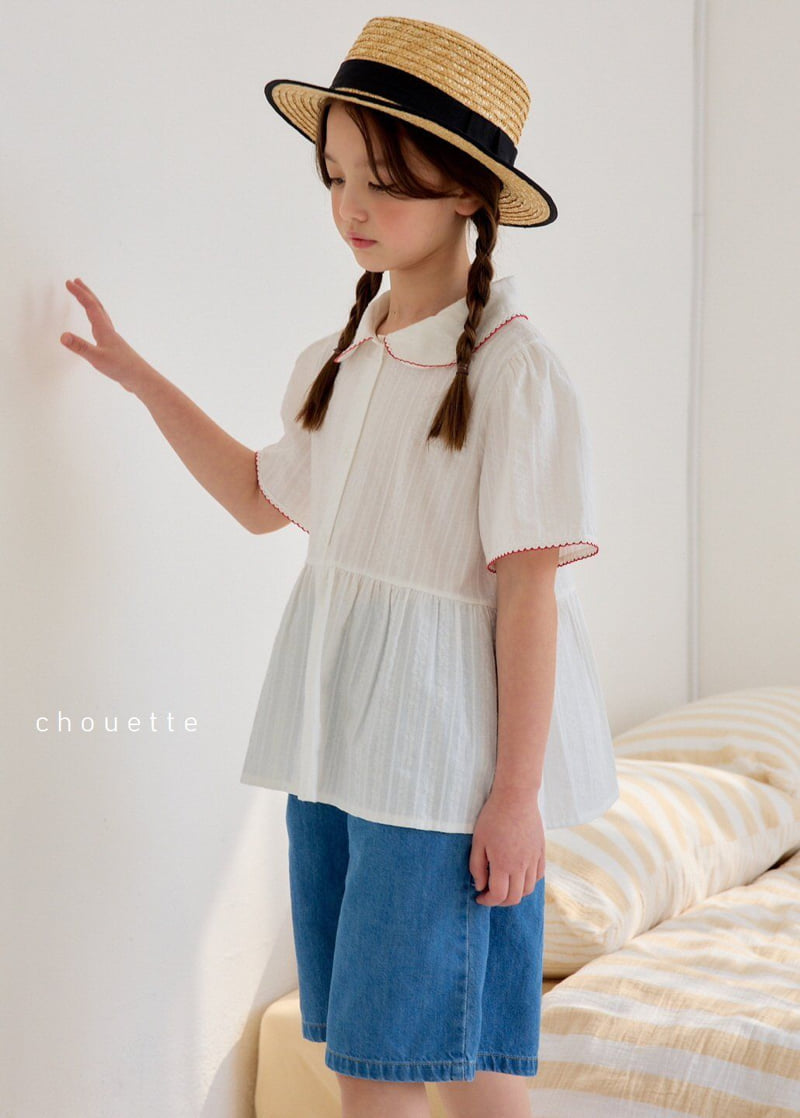 Chouette - Korean Children Fashion - #Kfashion4kids - Berry Lace Blouse - 9