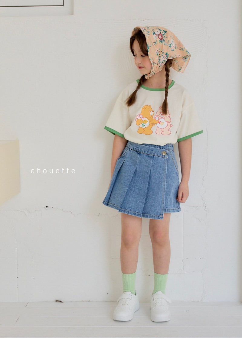 Chouette - Korean Children Fashion - #childofig - Blue Pleated Culotte - 6