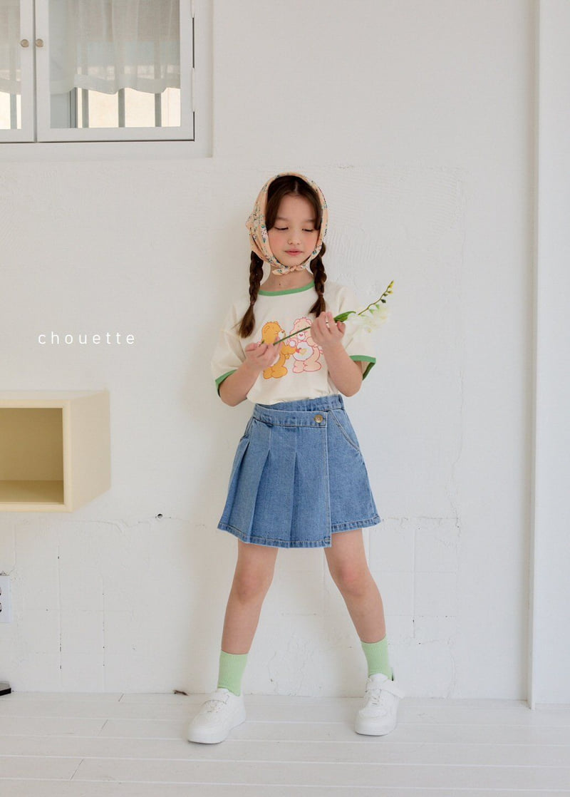 Chouette - Korean Children Fashion - #childofig - Blue Pleated Culotte - 7