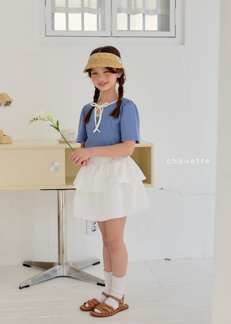 Chouette - Korean Children Fashion - #prettylittlegirls - Milk Cancan Culotte - 4