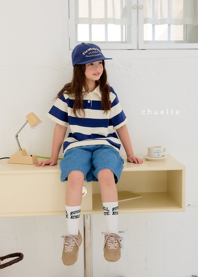 Chouette - Korean Children Fashion - #childofig - Rugby Collar Tee - 12