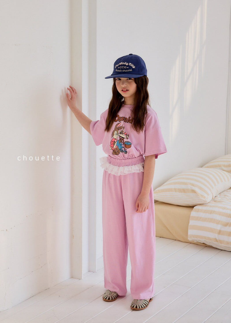 Chouette - Korean Children Fashion - #childofig - Lace Wide Pants - 11