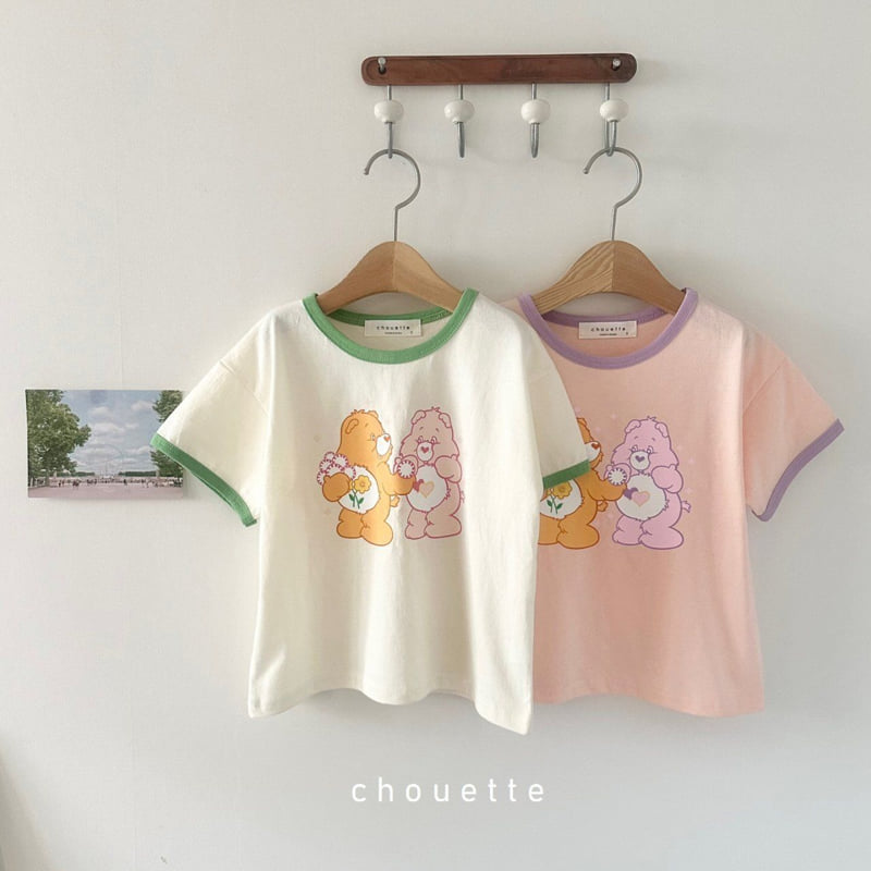 Chouette - Korean Children Fashion - #childrensboutique - Friend Bear Tee
