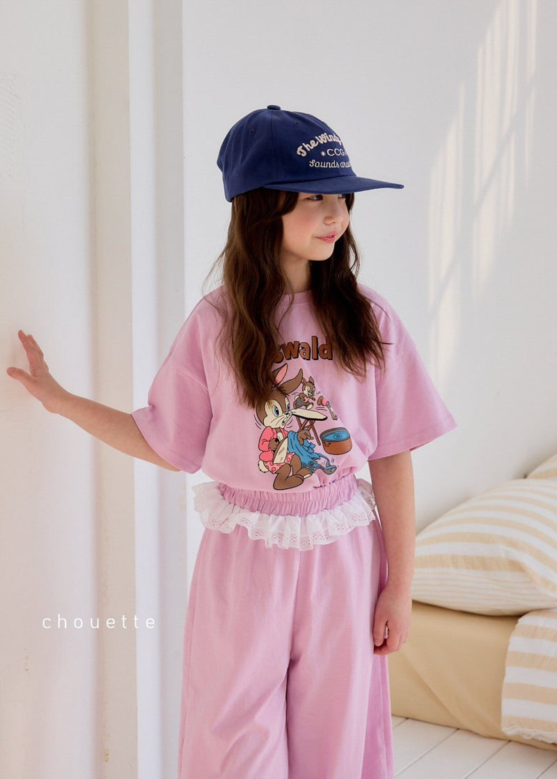 Chouette - Korean Children Fashion - #childrensboutique - Lace Wide Pants - 12