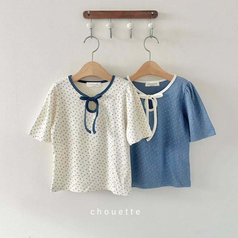 Chouette - Korean Children Fashion - #designkidswear - Tulip Ribbon Tee