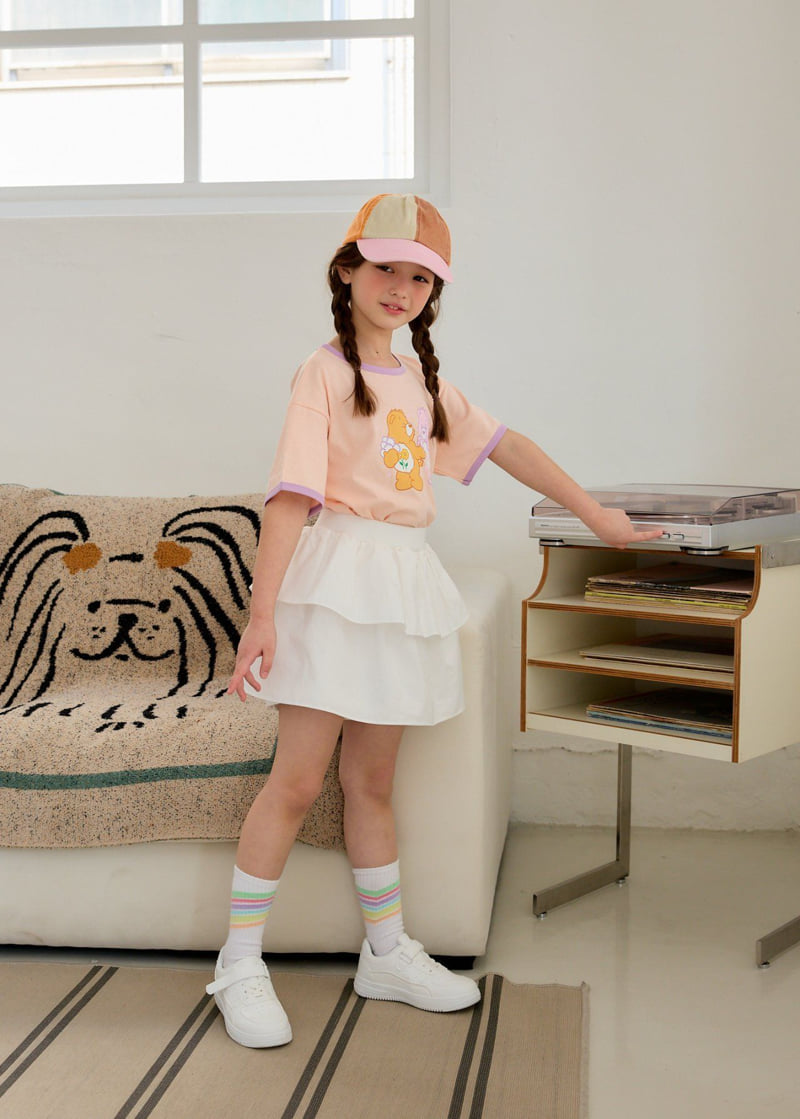 Chouette - Korean Children Fashion - #discoveringself - Friend Bear Tee - 4