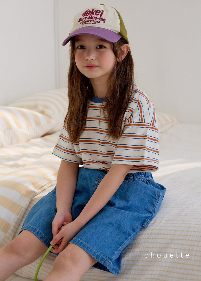 Chouette - Korean Children Fashion - #fashionkids - Camp Bear Stripe Tee - 11