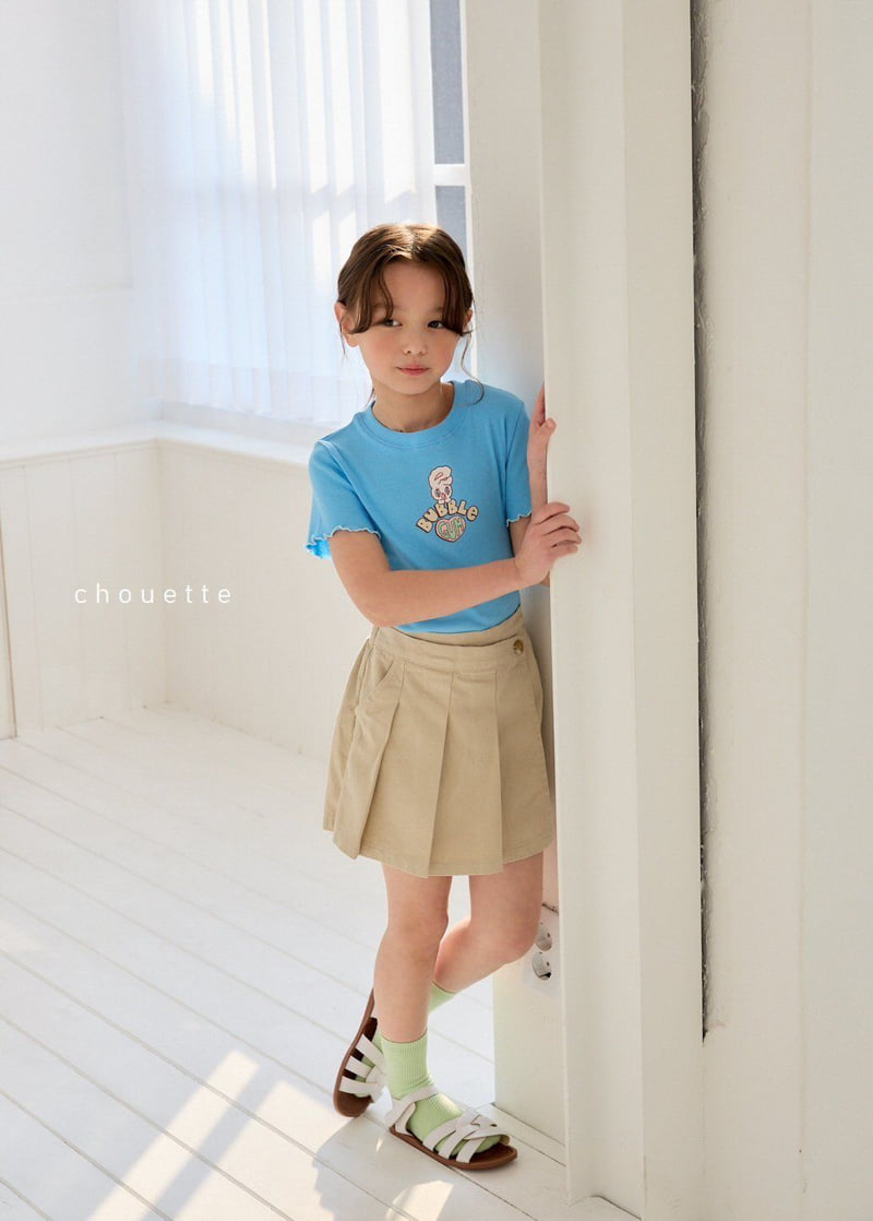 Chouette - Korean Children Fashion - #kidsshorts - Bubble Tee - 7